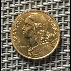 5 centimes 1986 marianne