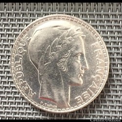 20 francs 1929 Turin