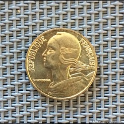 5 centimes 1996 marianne 3 plis