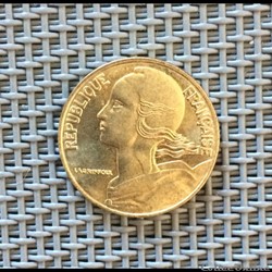 5 centimes 1992 marianne 3 plis