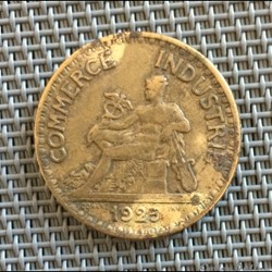 2 francs 1925 chambre de commerce