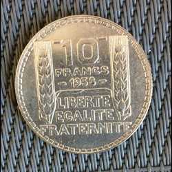 10 francs 1938 Turin