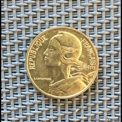 5 centimes 1980 marianne
