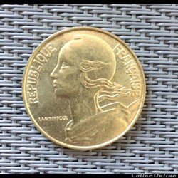 20 centimes 1987 marianne
