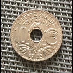 10 centimes 1933