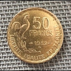 50 francs 1952 B