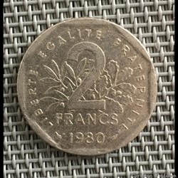 2 francs 1980 semeuse
