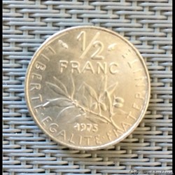 50 centimes 1975 semeuse