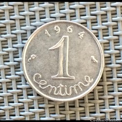1 centime 1964 épi