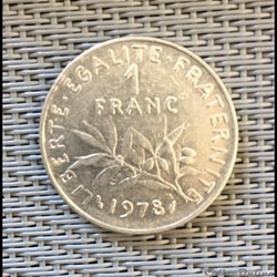 1 franc 1978 semeuse