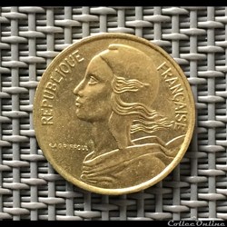 5 centimes 1992 marianne 4 plis