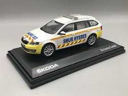 Skoda Octavia Combi -SAMU 83 -SMUR Hyeres -Echelle 1/43 -Base Abrex