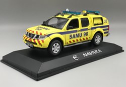 Nissan Navara -SAMU 90 -SMUR Belfort -Echelle 1/43 -Base Norev