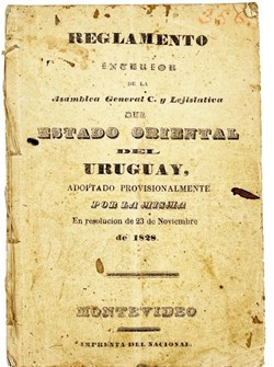 Reglamento 1828 Uruguay
