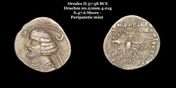 [S.47.6] Drachme Orodes II