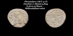[S.56.6.13] Drachme Phraataces