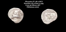 [S.52.36] Drachme Phraates IV