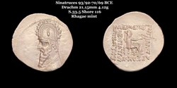 [S.33.5] Drachme Sinatruces