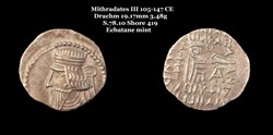 [S.78.10] Drachme Vologases III