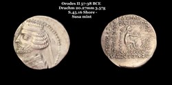 [S.45.16] Drachme Orodes II