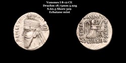 [S.60.5] Drachme Vonones I