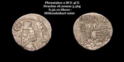 [S.56.10] Drachme Phraataces