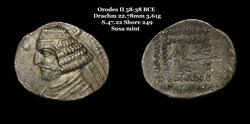 [S.47.22] Drachme Orodes II