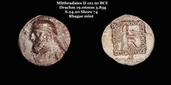 [S.24.20] Drachme Mithradates II