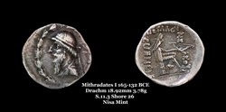 [S.11.3] Drachme Mithradates I
