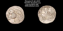 [S.52.33] Drachme Phraates IV