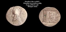 [S.34.4] Drachme Orodes I