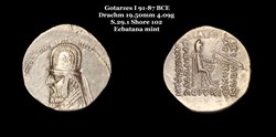 [S.29.1] Drachme Gotarzes I