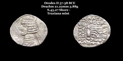 [S.45.27] Drachme Orodes II
