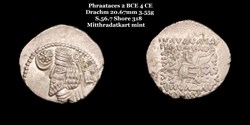 [S.56.7] Drachme Phraataces