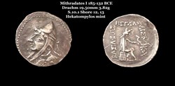 [S.10.1] Drachme Mithradates I