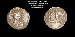 [S.39.12] Drachme Phraates III