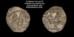 [S.64.34] Drachme Vardanes I