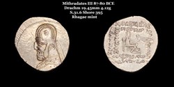 [S.31.6] Drachme Mithradates III