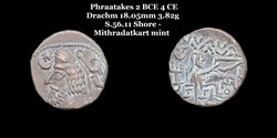 [S.56.11] Drachme Phraataces