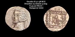 [S.45.32] Drachme Orodes II