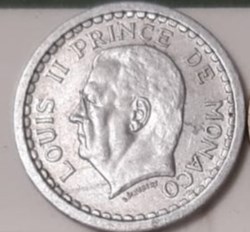 1 FRANCO 1943 MÓNACO