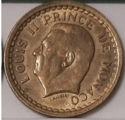 1 FRANCO 1945 MÓNACO