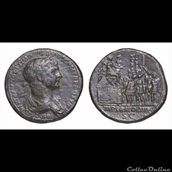 Trajan - Sesterce - imperator VIII