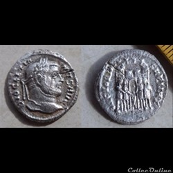 Diocletien - Argenteus - VICTORIA SARMAT