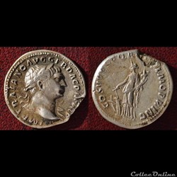 Trajan - Denier - COS V PP SPQR OPTIMO PRINC