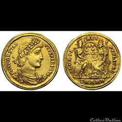 Constance II - Solidus - GLORIA REIPVBLICAE
