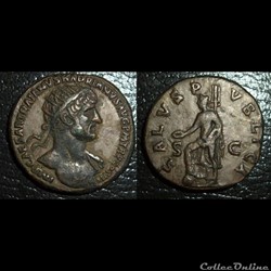 Hadrien - Dupondius - SALVS PVBLICA