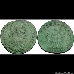 Julien II - double maiorina - Constantinople