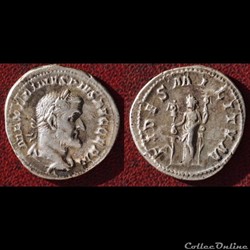 Maximin le Thrace - Denier - FIDES MILITVM