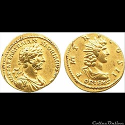 Hadrien - Aureus - Oriens